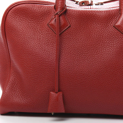 Hermes Taurillon Clemence Victoria II 35 Rouge Garance 9 of 11