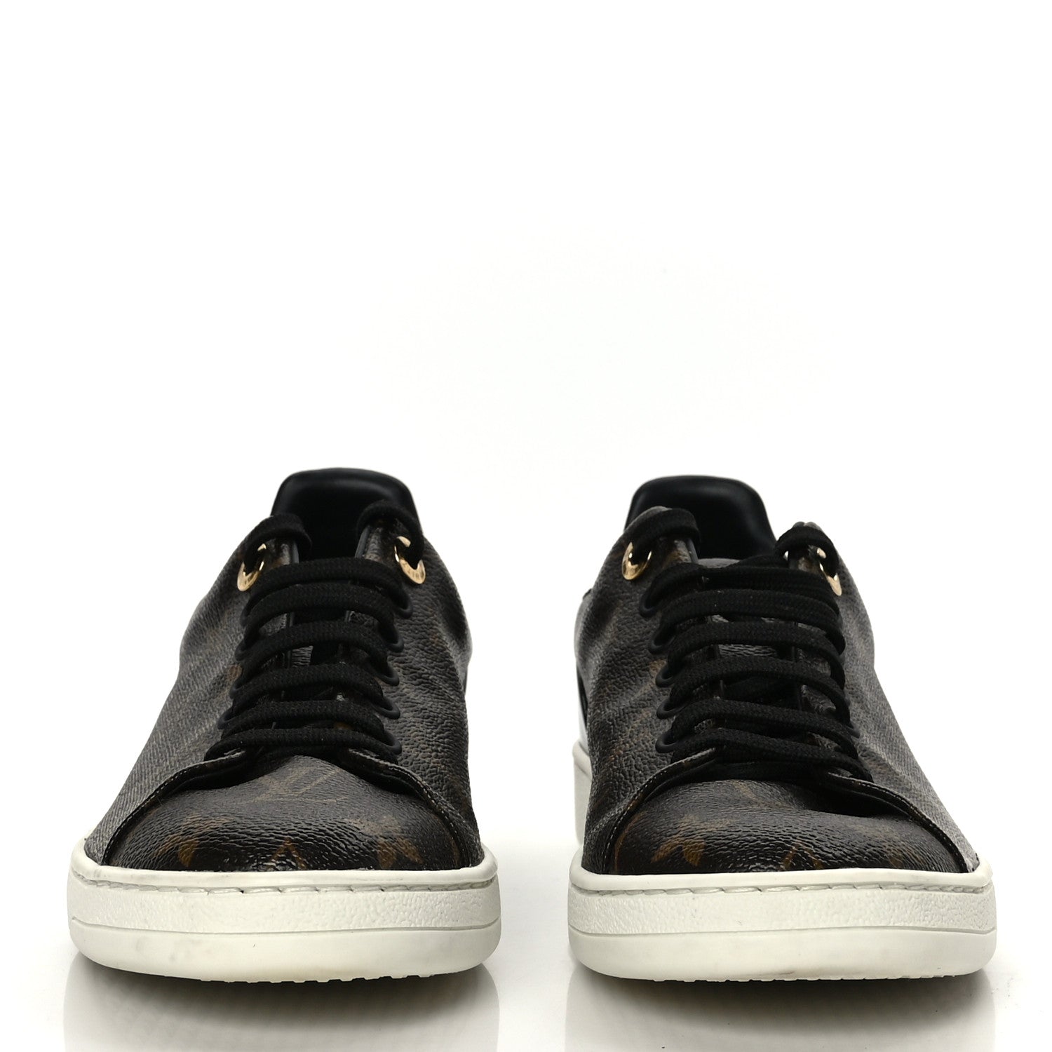 Louis Vuitton Patent Monogram Frontrow Sneakers 37.5 2 of 7