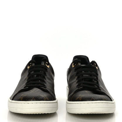 Louis Vuitton Patent Monogram Frontrow Sneakers 37.5 2 of 7