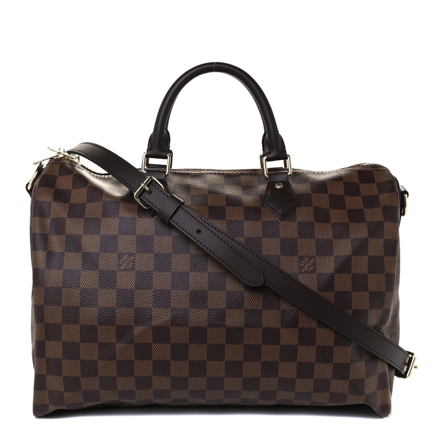 Louis Vuitton Damier Ebene Speedy Bandouliere 35 1 of 10