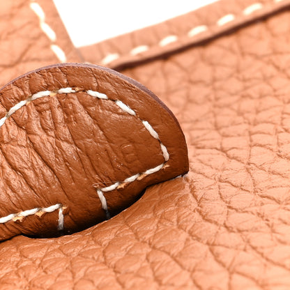 Hermes Taurillon Clemence Evelyne TPM Gold 7 of 11