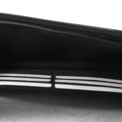 Chanel Lambskin Quilted Pearl Wallet On Chain WOC Black 5 of 12