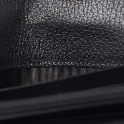 Gucci Dollar Calfskin Swing Continental Wallet Black 6 of 8