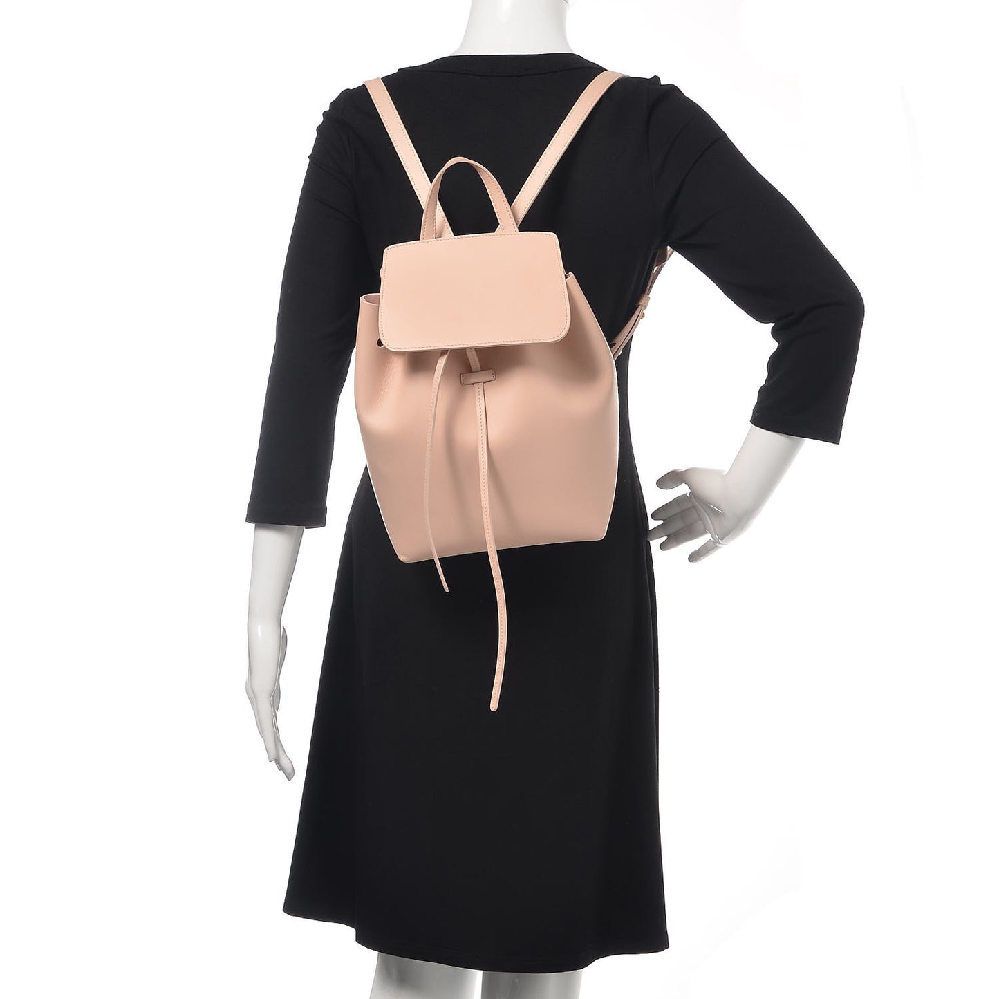 Vegetable Tanned Calfskin Mini Backpack Rosa