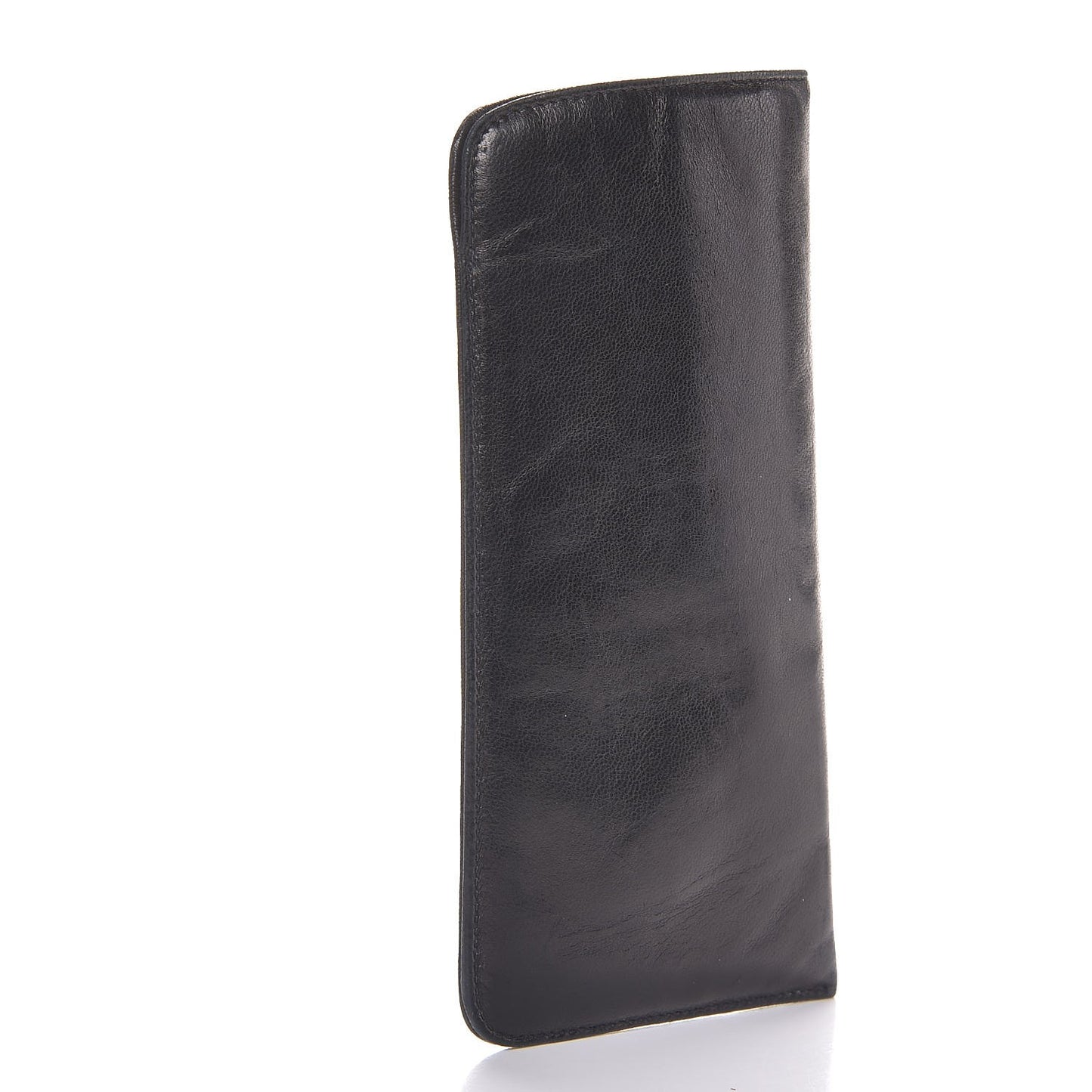 Lambskin CC Sunglasses Case Black