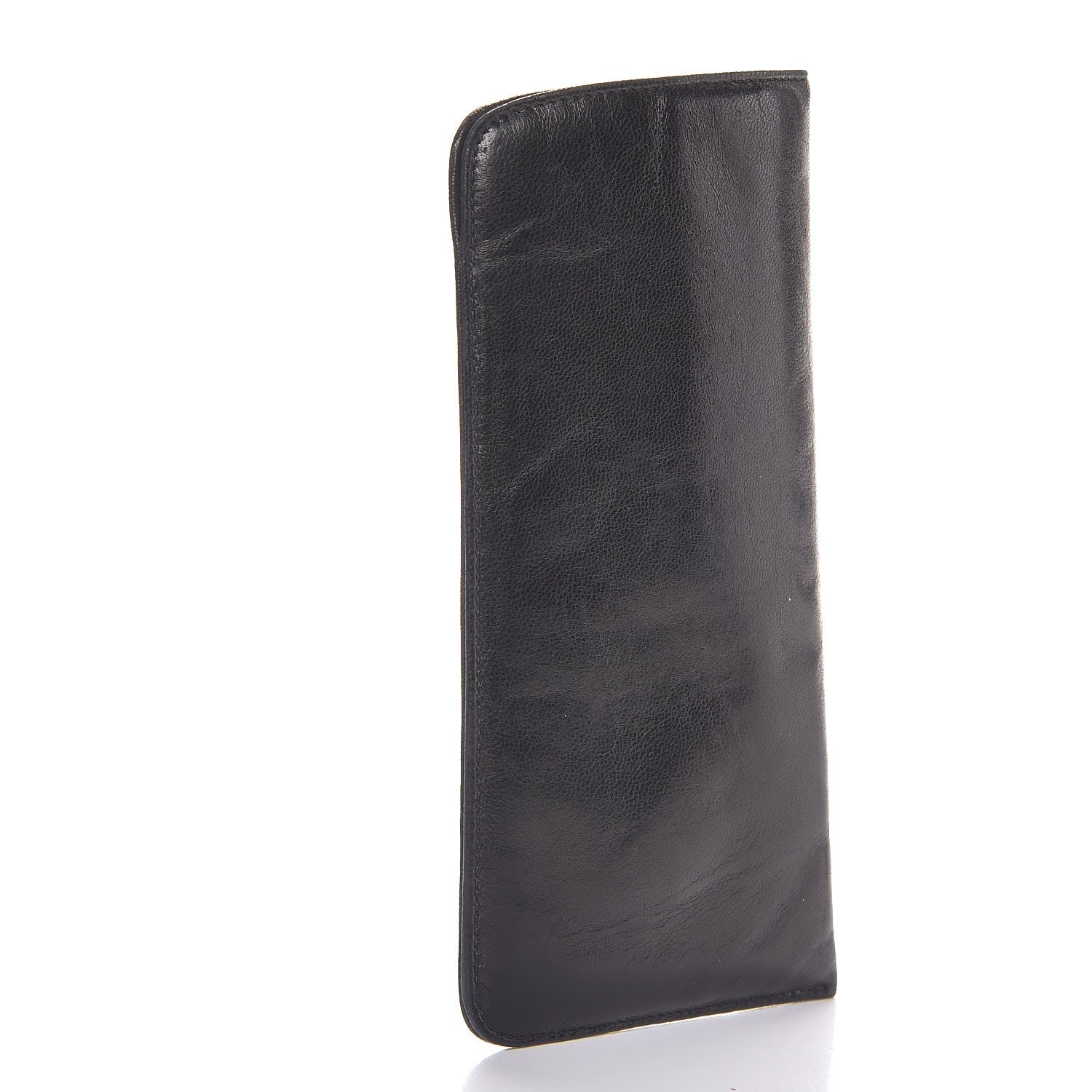 Chanel Lambskin CC Sunglasses Case Black 3 of 9
