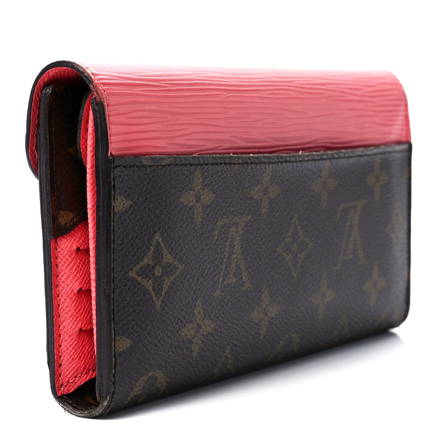 Louis Vuitton Monogram Epi Marie-Lou Long Wallet Corail 3 of 12