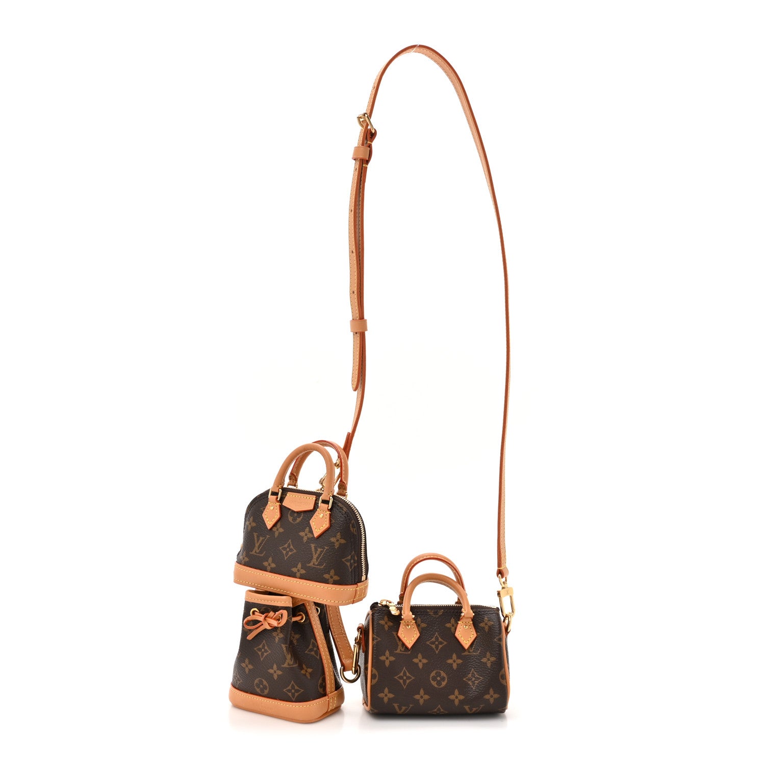 Louis Vuitton Monogram Trio Mini Icones 1 of 9