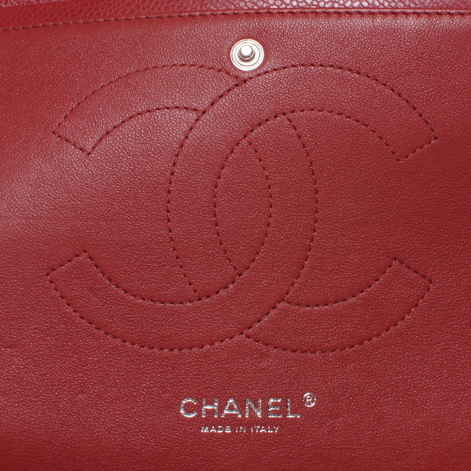 Chanel Caviar Jumbo Double Flap Red 3 of 6