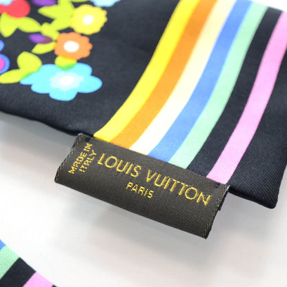 Louis Vuitton Silk Marguerite Bandeau Black 4 of 5