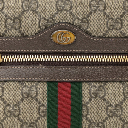 Gucci GG Supreme Monogram Web Small Ophidia Belt Bag 85 34 Dark Brown 8 of 17