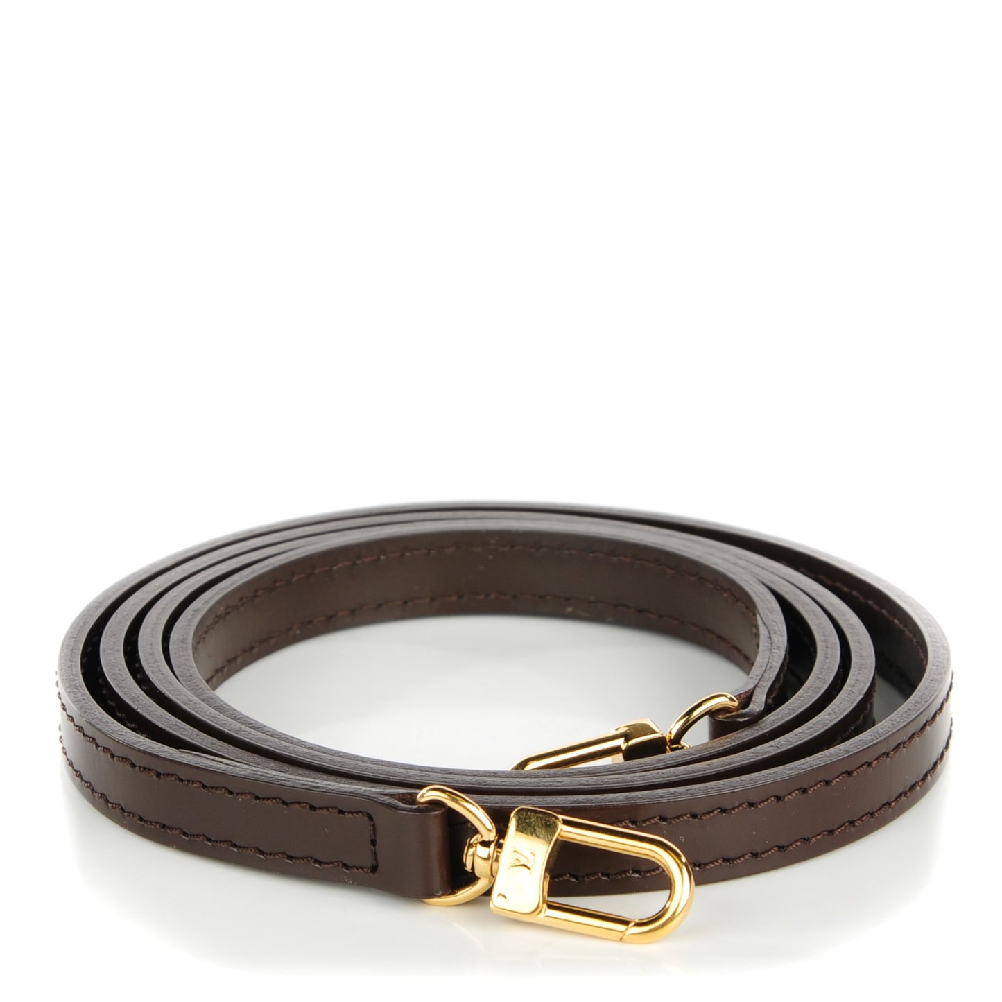 Calfskin Shoulder Strap Brown