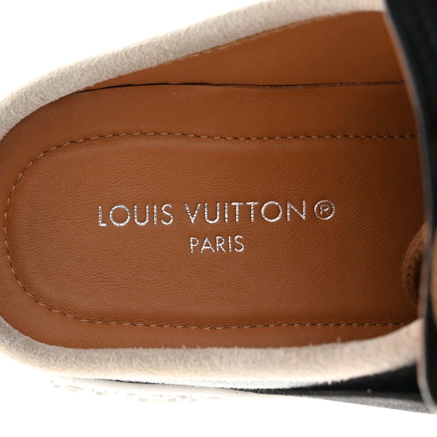 Louis Vuitton Suede Lous Open Back Sneaker 35 7 of 12