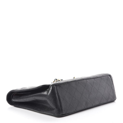 Chanel Caviar Quilted Maxi Double Flap Black 5 of 18