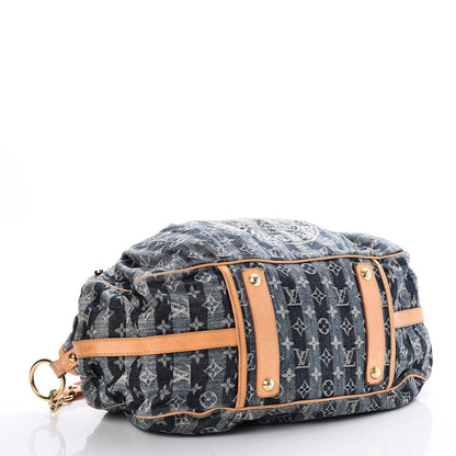 Louis Vuitton Denim Raye Cabas GM 4 of 7