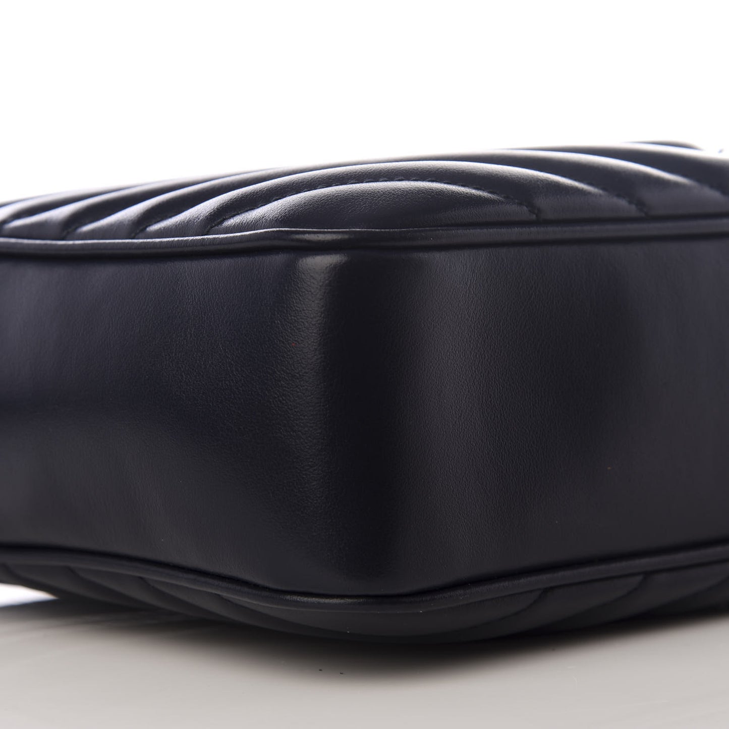 Calfskin Matelasse Monogram Lou Camera Bag Navy