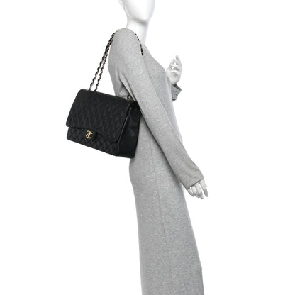 Chanel Caviar Quilted Maxi Double Flap Black 2 of 10