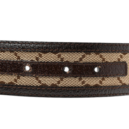 Gucci Monogram Interlocking G 40mm Belt 90 36 Dark Brown 5 of 5