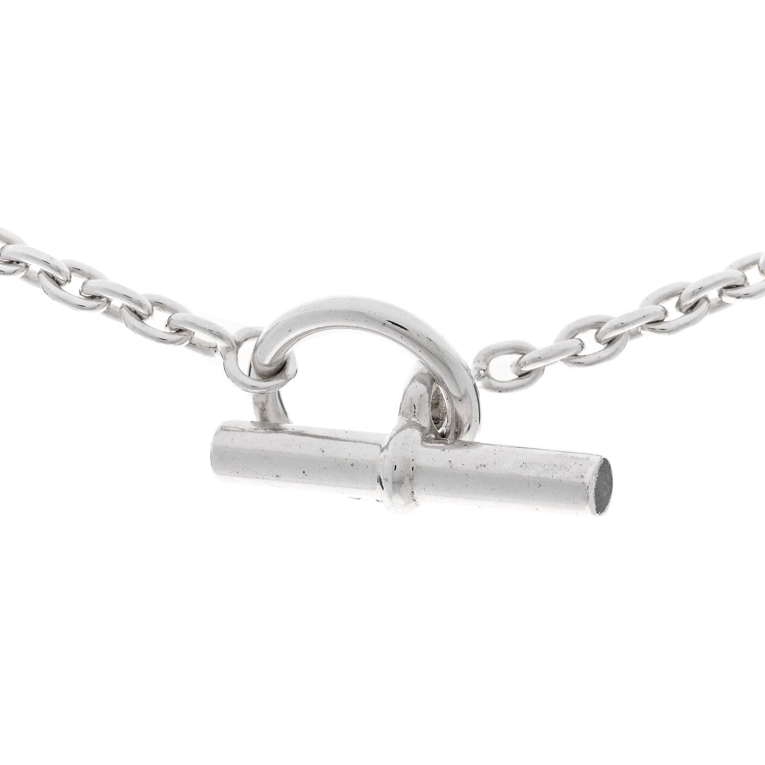 Hermes Sterling Silver Farandole Necklace 80 4 of 6