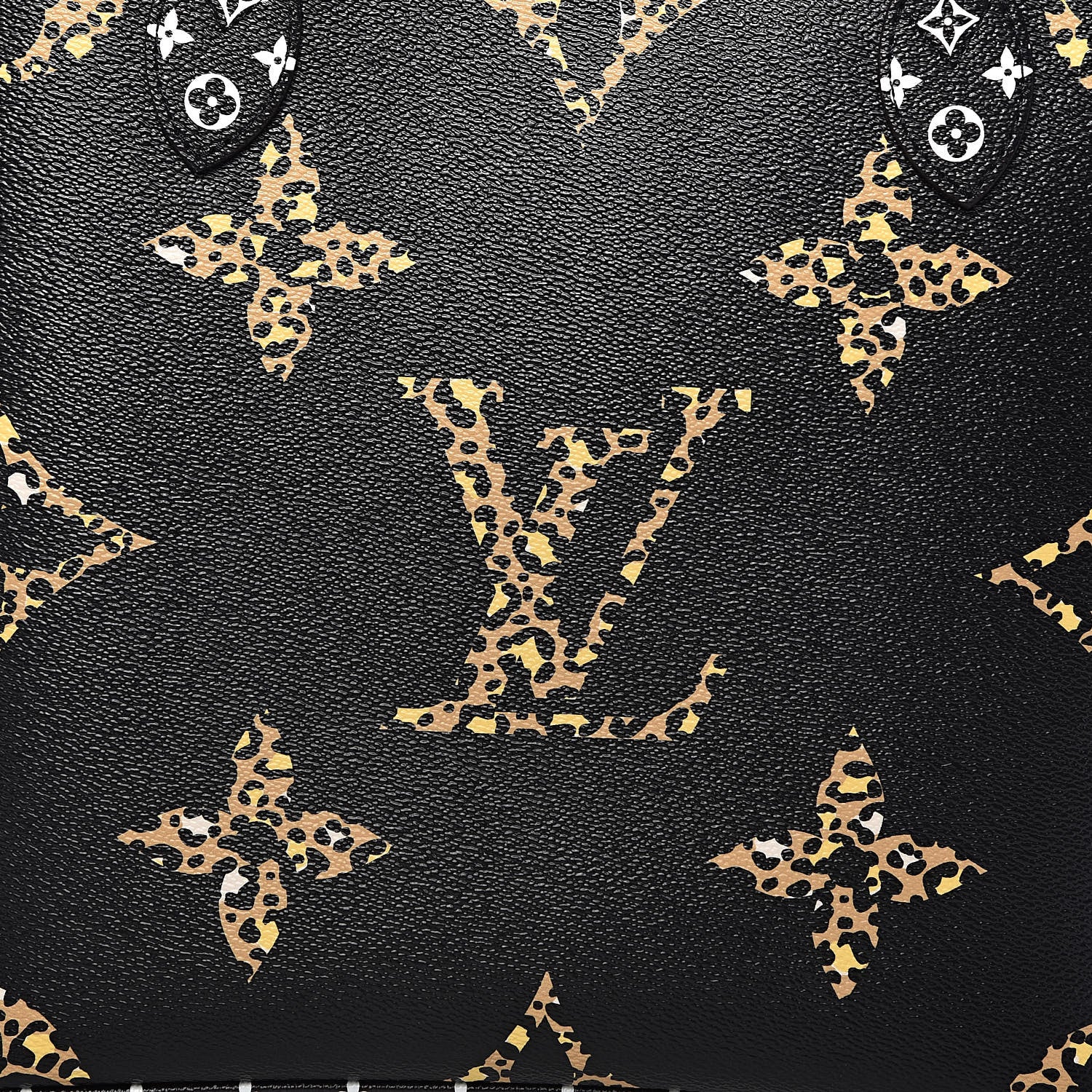 Louis Vuitton Monogram Giant Jungle Neverfull MM Black 10 of 10