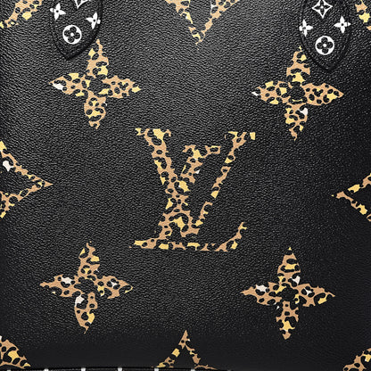 Louis Vuitton Monogram Giant Jungle Neverfull MM Black 10 of 10