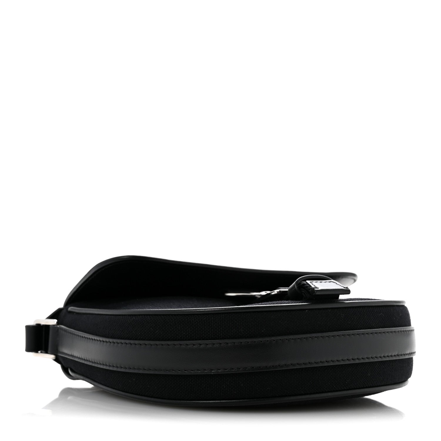 Rimowa Calfskin Canvas Never Still Crossbody Flap Bag Black