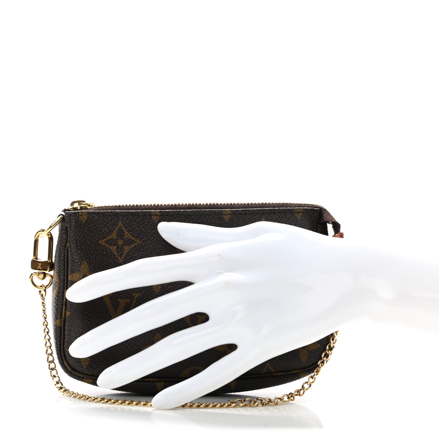Louis Vuitton Monogram Mini Pochette Accessories 3 of 10