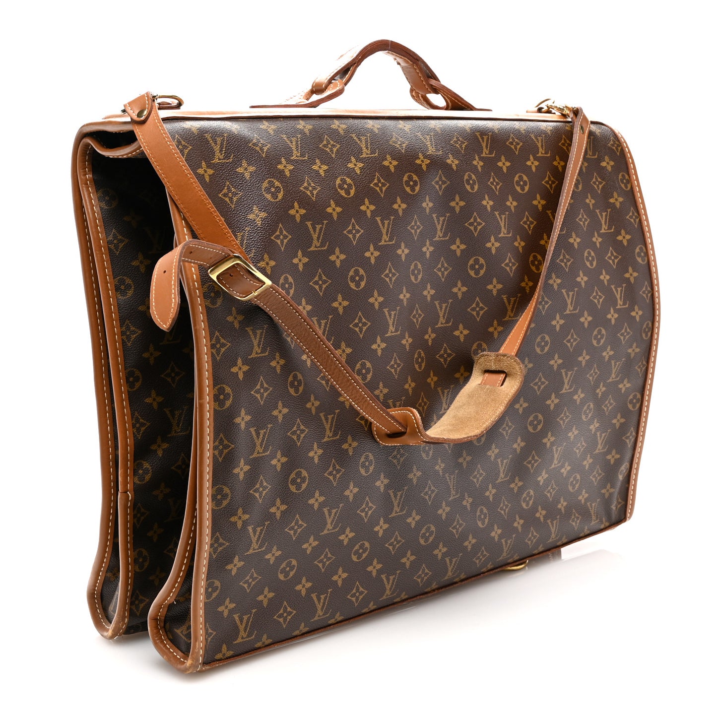 French Company Monogram Garment Bag