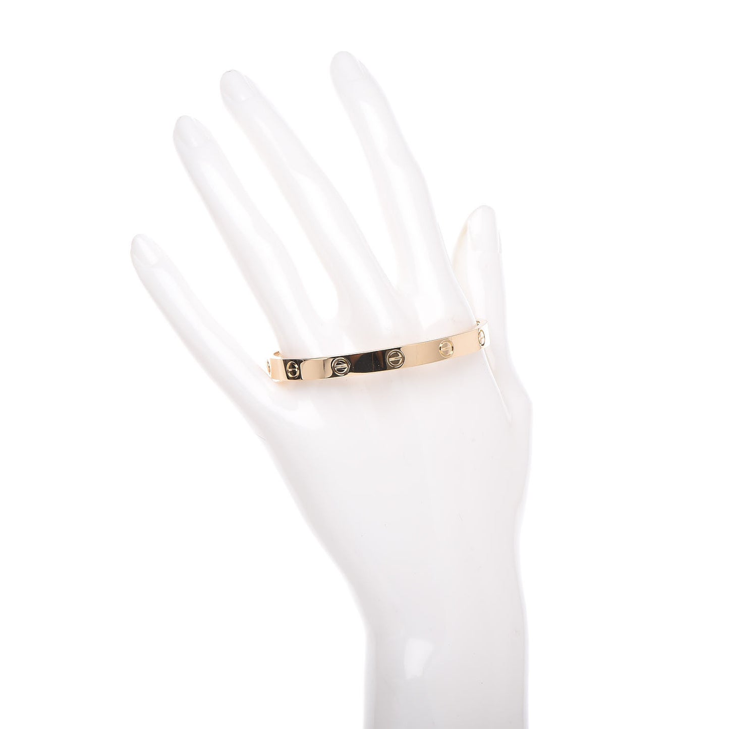 18K Yellow Gold LOVE Bracelet 17