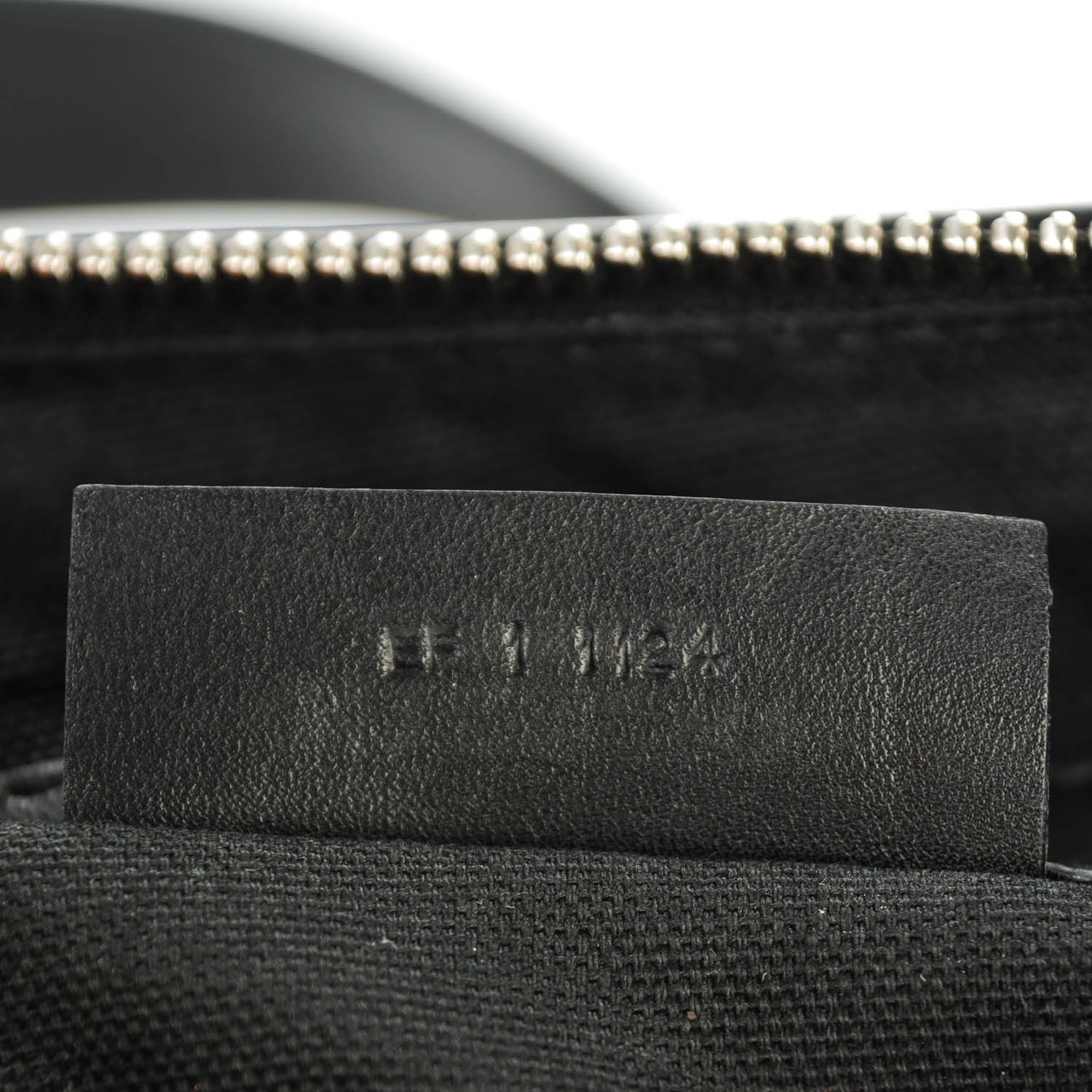 Givenchy Smooth Calfskin Crocodile Embossed Medium Pandora Black 7 of 7