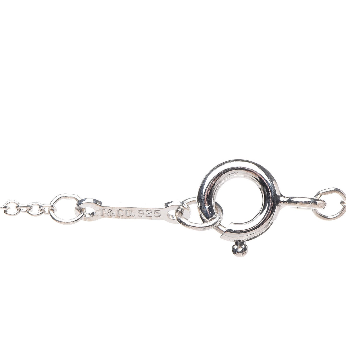 Sterling Silver Small Paloma Picasso Loving Heart Pendant Necklace