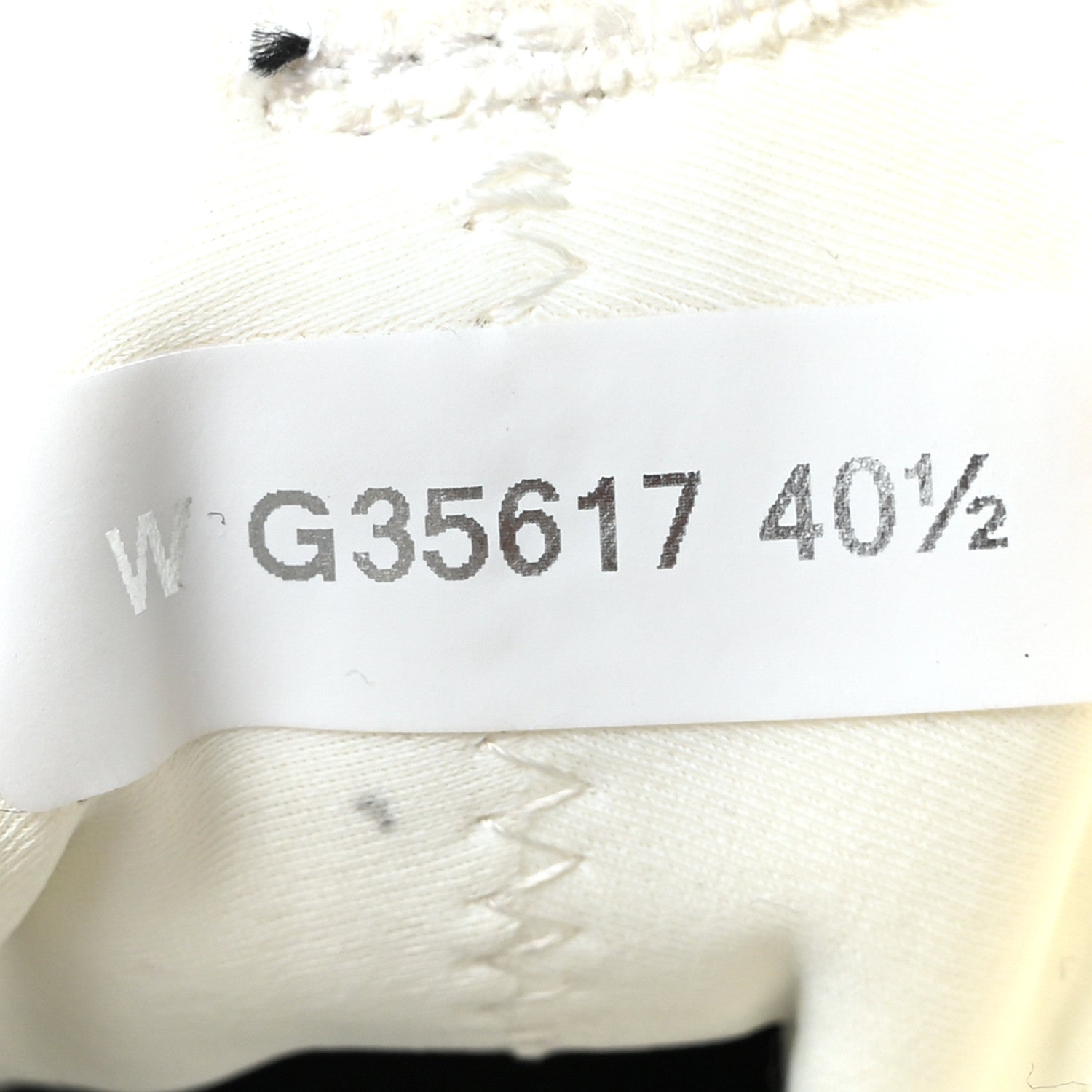 Chanel Velvet Calfskin Mixed Fibers CC Sneakers 40.5 Ivory Black 9 of 10