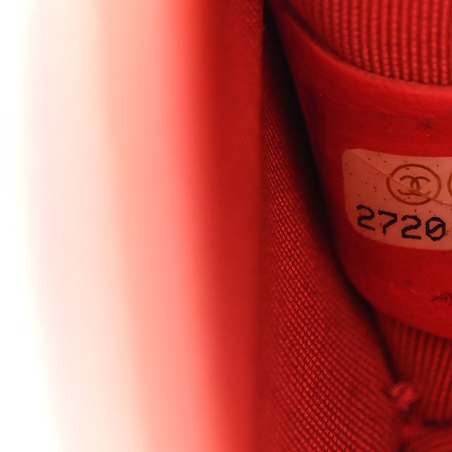 Caviar Quilted Sunset On The Sea Waist Bag Coral