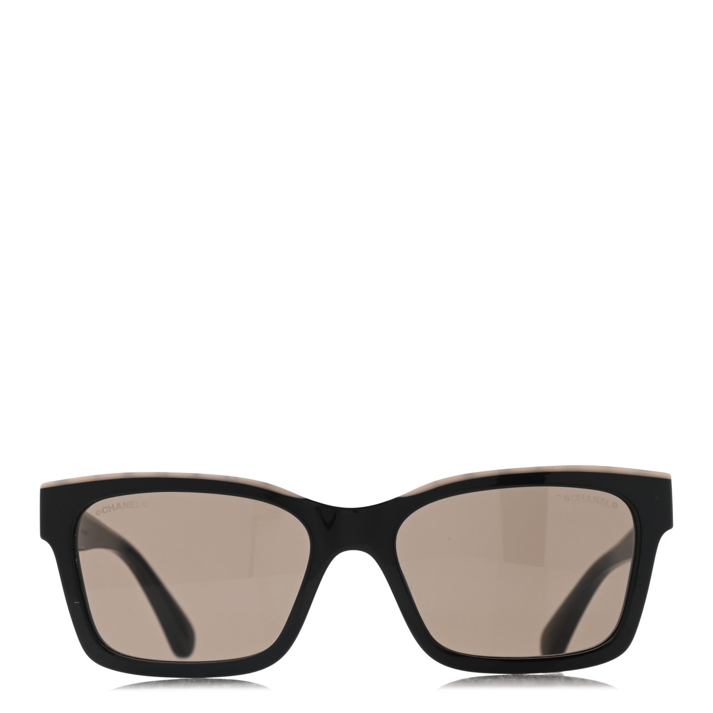 Acetate Square Sunglasses 5417 Black