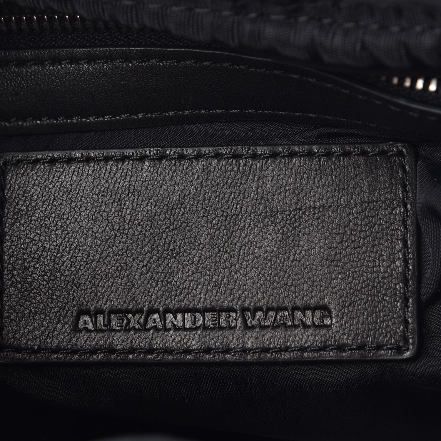 Alexander Wang Washed Lambskin Brenda Chain Shoulder Bag Black 7 of 8