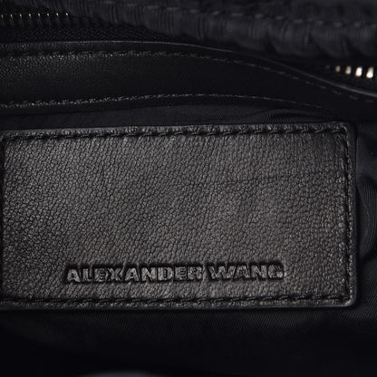 Alexander Wang Washed Lambskin Brenda Chain Shoulder Bag Black 7 of 8
