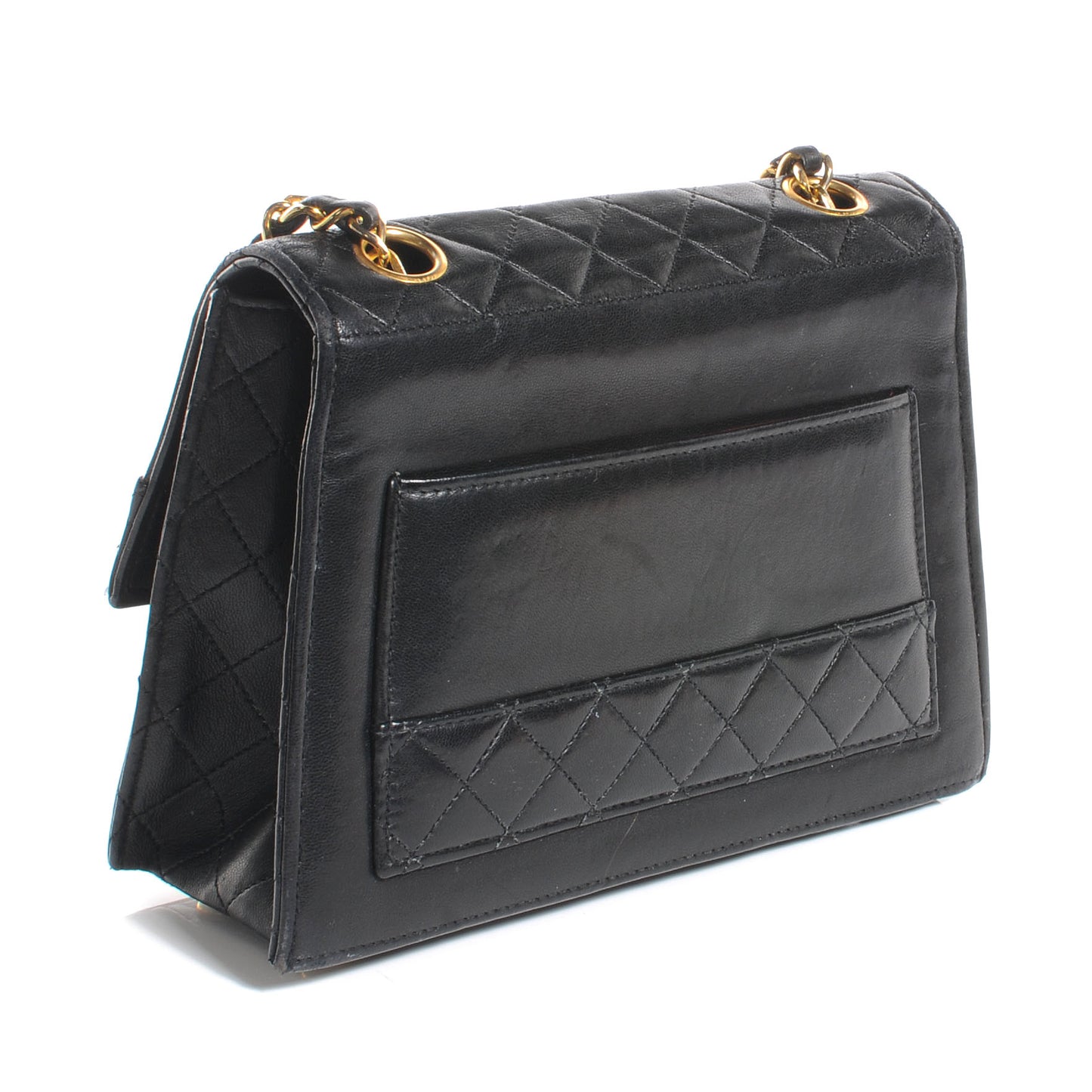 Lambskin Evening Bag Black