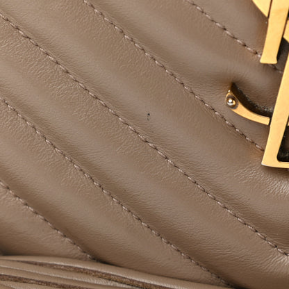 Saint Laurent Calfskin Matelasse Monogram Lou Camera Bag Dusty Grey 11 of 14