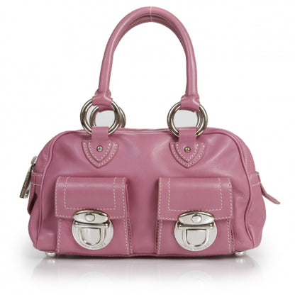 Marc Jacobs Leather Small Venetia Pink 1 of 11