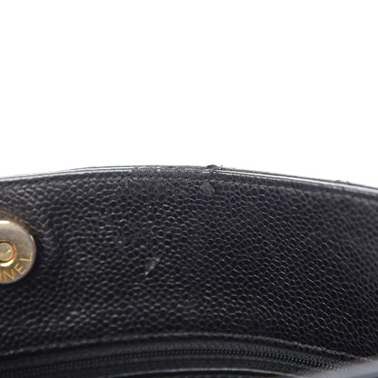 Chanel Caviar Quilted Shoulder Bag Black 12 of 15