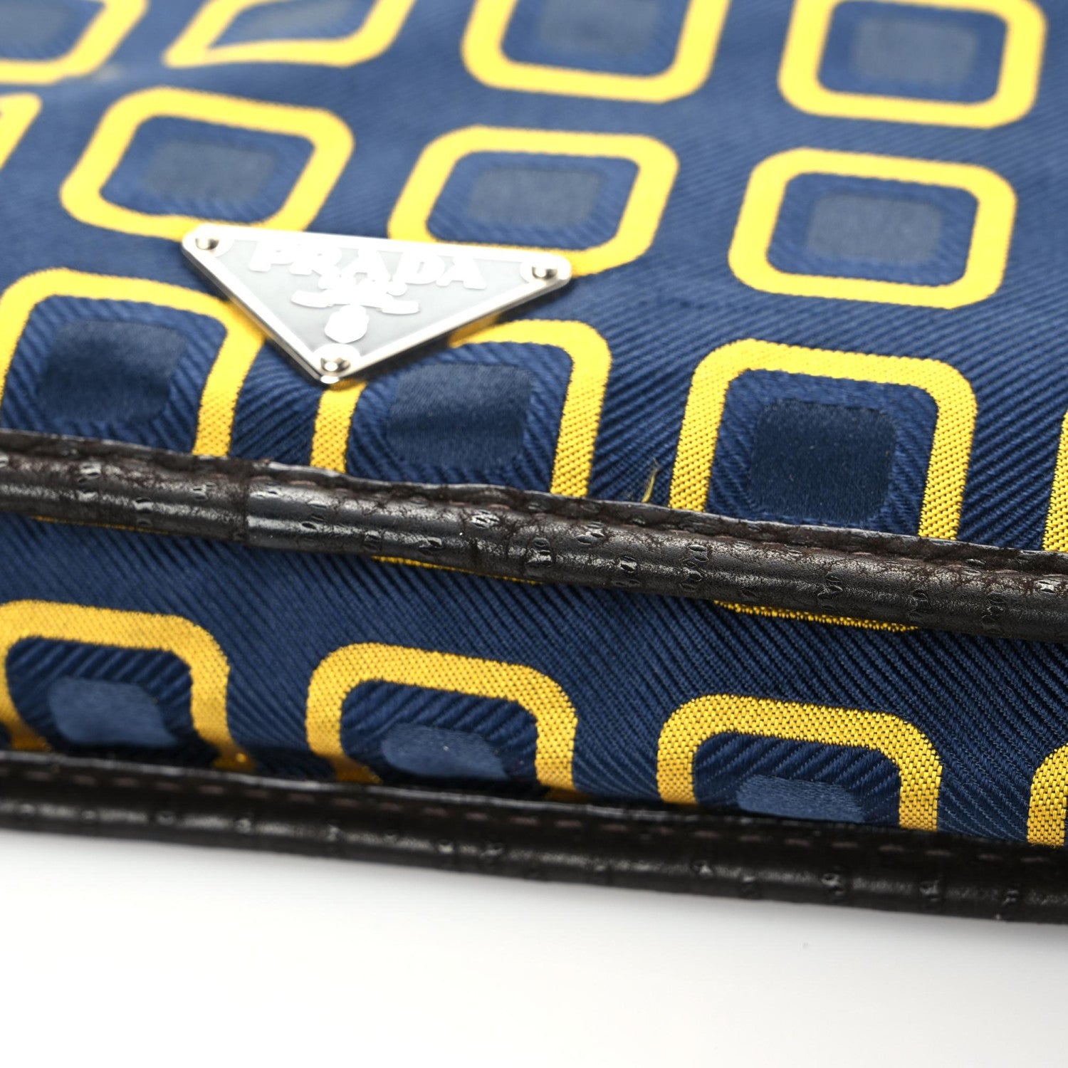 Prada Nylon Printed Holliday & Brown Wristlet Multicolor 11 of 18