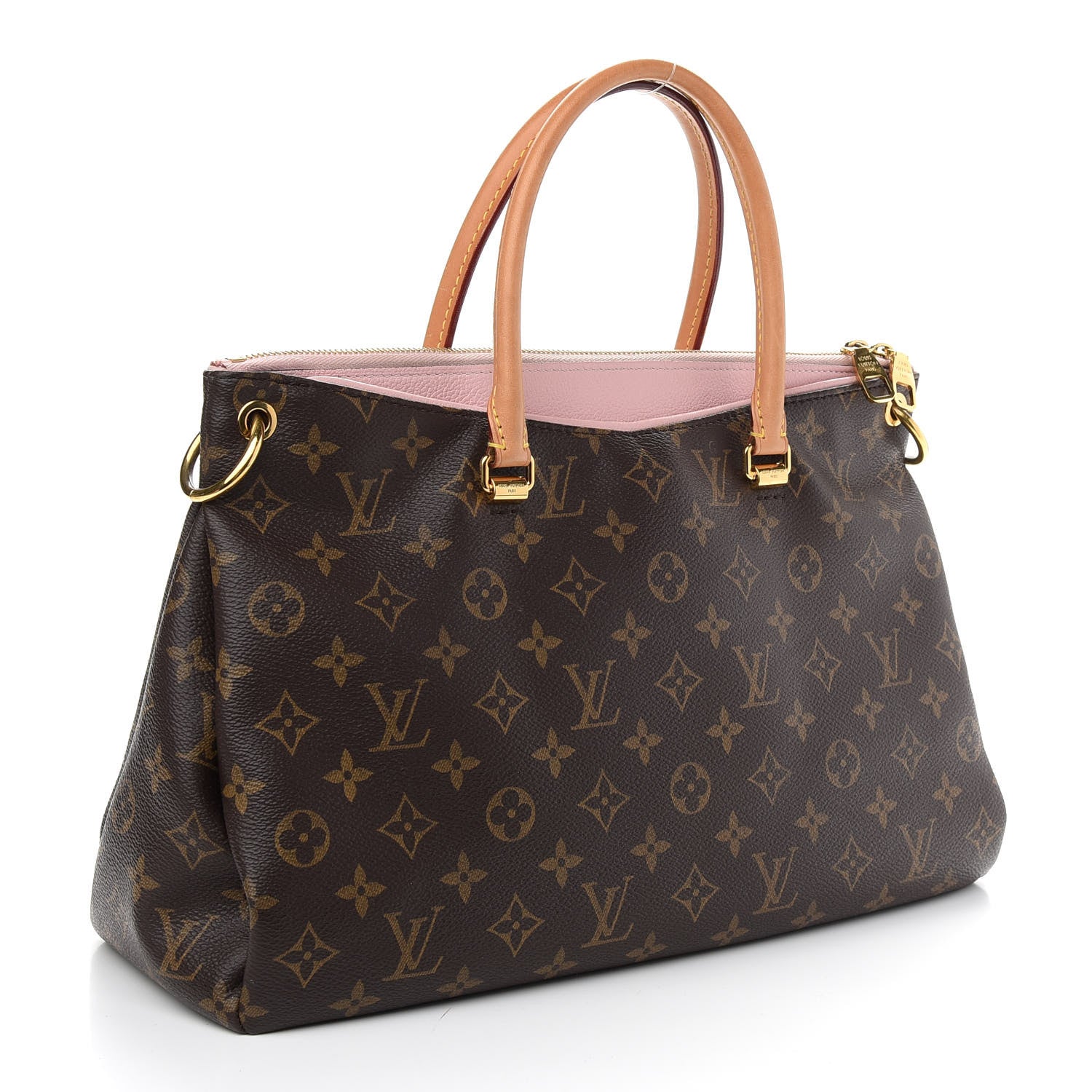 Louis Vuitton Monogram Pallas Rose Ballerine 3 of 8