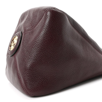 Chloe Grained Calfskin Small Balloon Bag Grenat 9 of 9