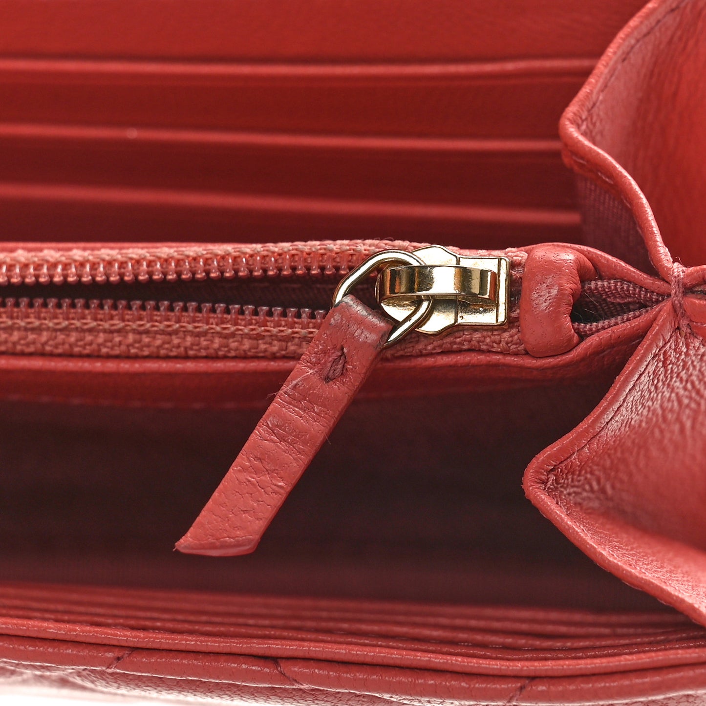 Lambskin Quilted Medium Chanel 19 Flap Wallet Pink