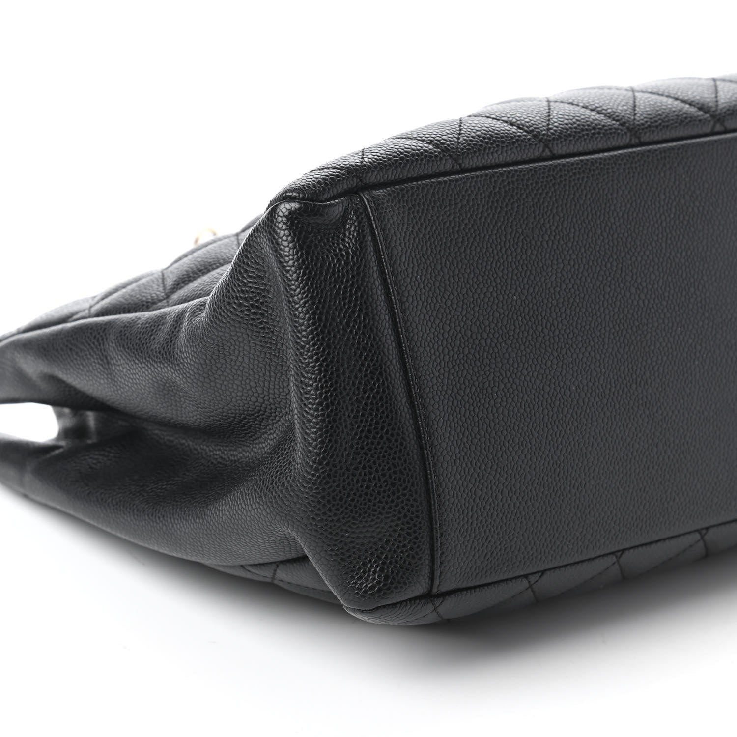 Chanel Caviar Quilted Grand Shopping Tote GST Black 6 of 10