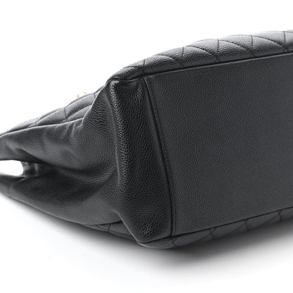 Chanel Caviar Quilted Grand Shopping Tote GST Black 6 of 10
