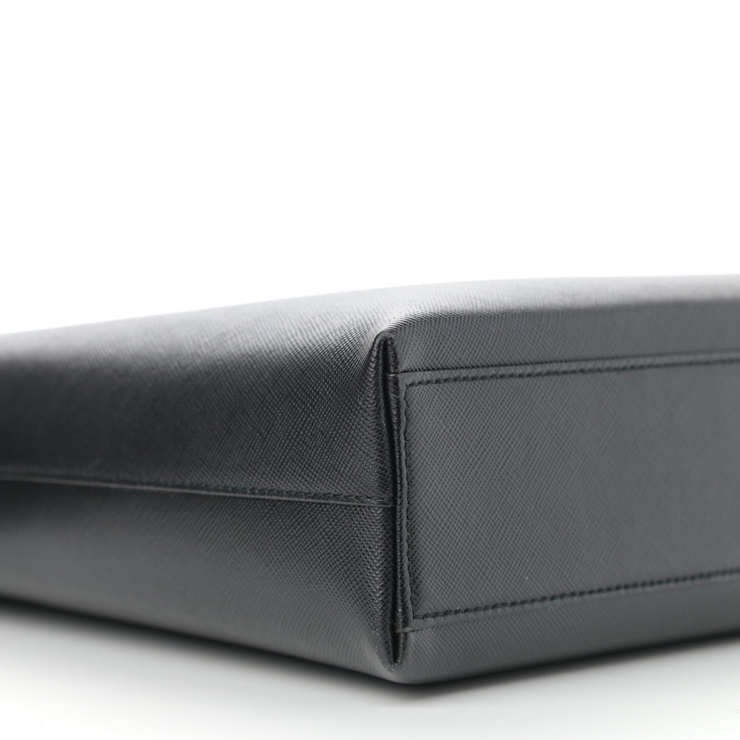 Hammered Calfskin Gancini Hobo Black