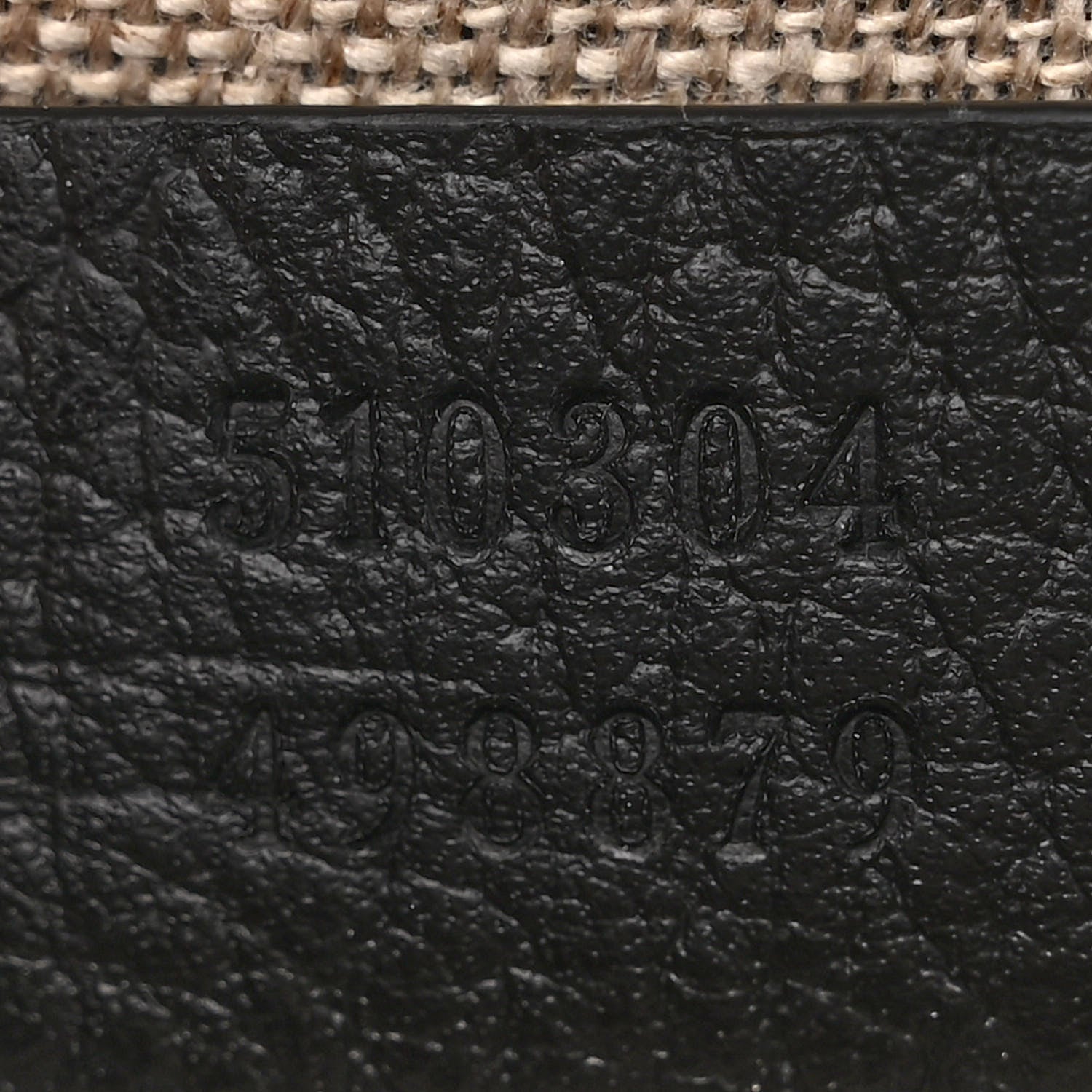 Gucci Dollar Calfskin Small Interlocking G Shoulder Bag Black 7 of 12