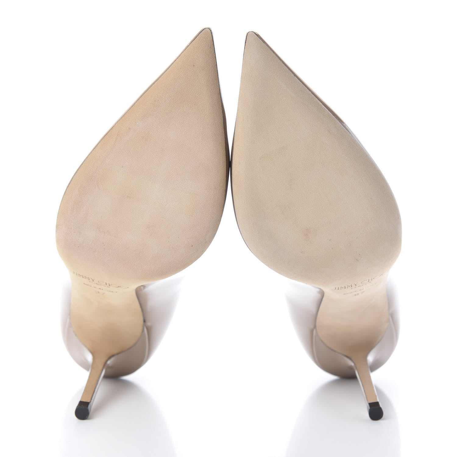 Jimmy Choo Patent Lilac 100 37 Nude 5 of 8
