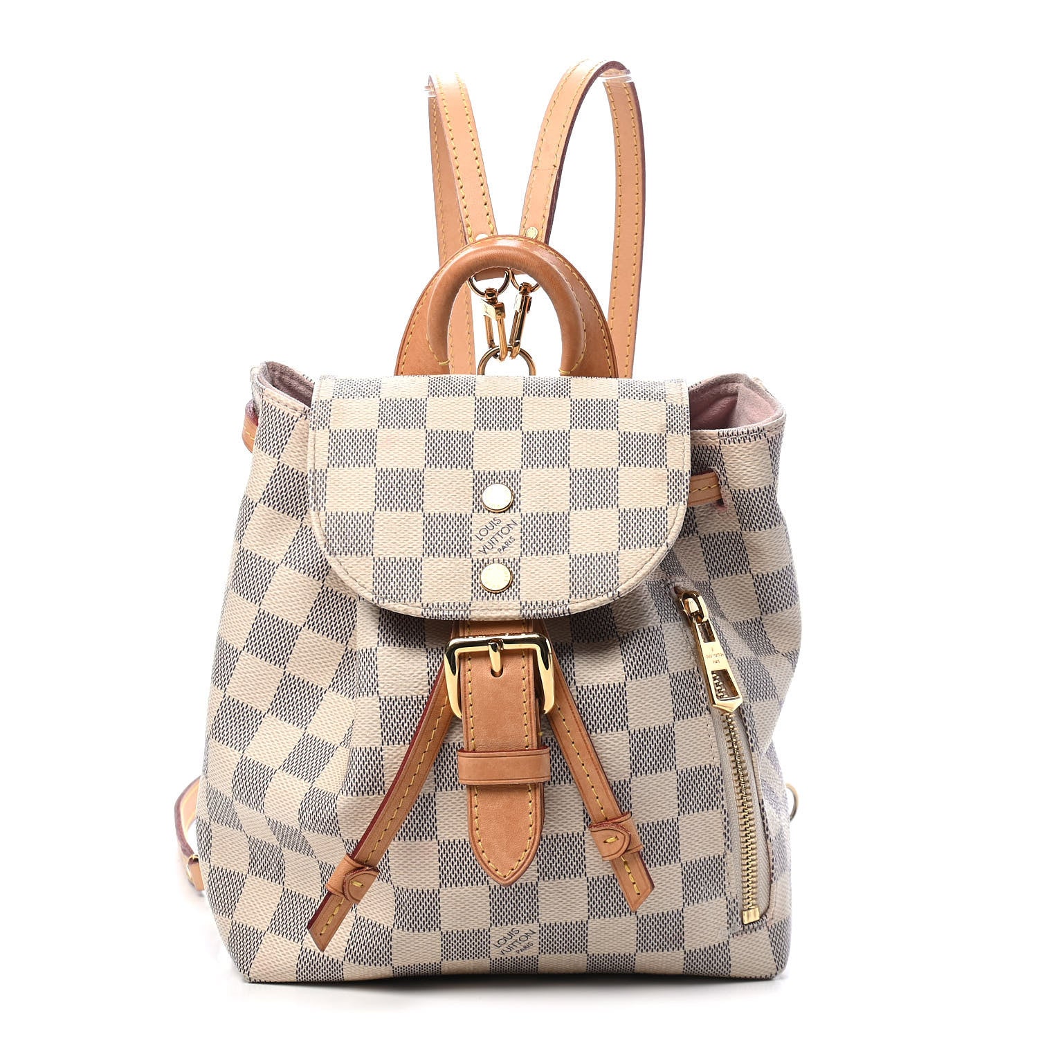 Louis Vuitton Damier Azur Sperone BB Backpack 1 of 9